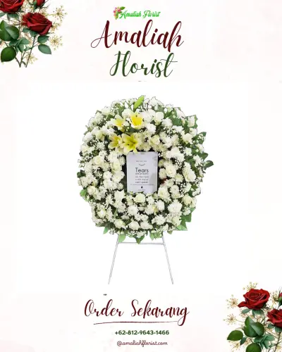 Krans Bunga Duka Cita ciracas